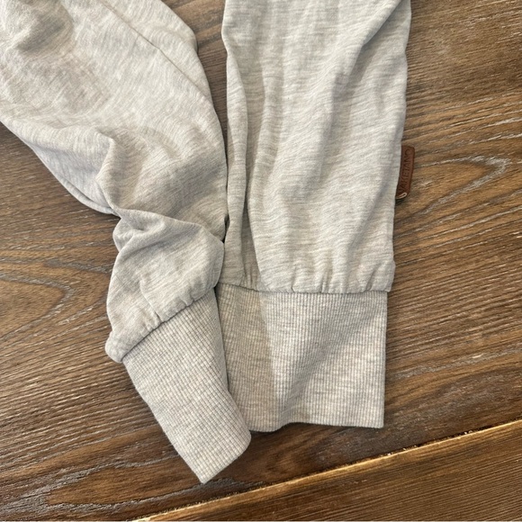 Naketano Light Gray Hooded Romper with Rope Drawstring - Picture 7 of 13